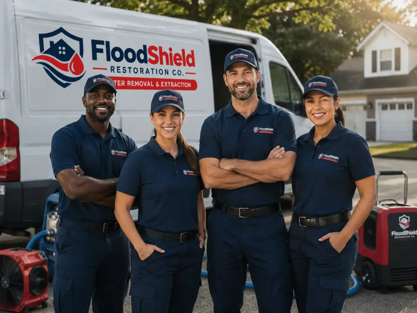 Flood Damage Restoration company in Vanderbilt, PA